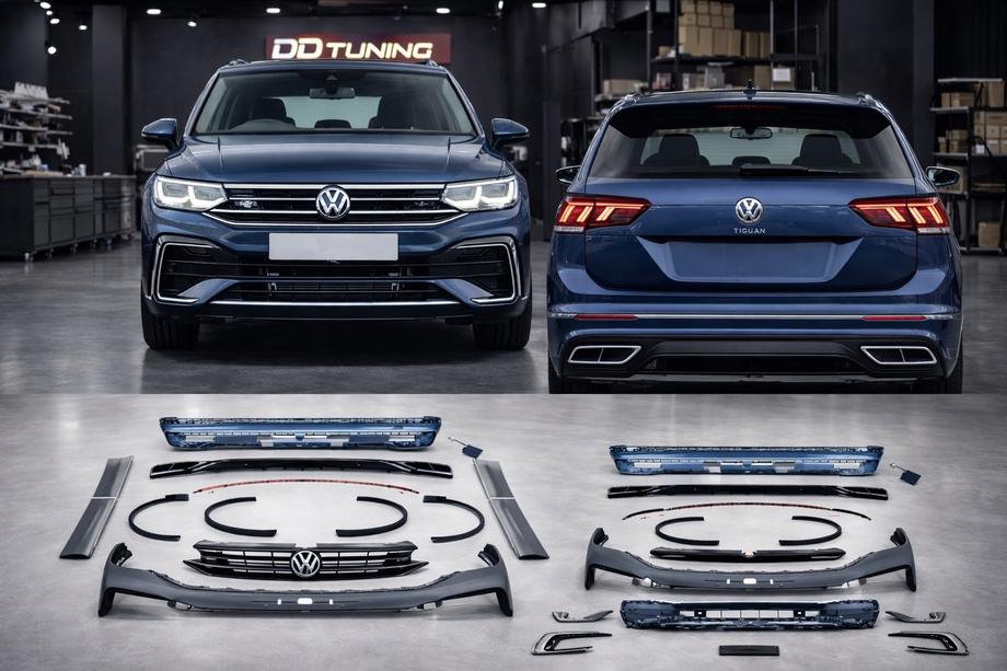 Volkswagen Tiguan 2016-2023 R-Line Bodykit Komplettset (für 2021-2023) Foto 1