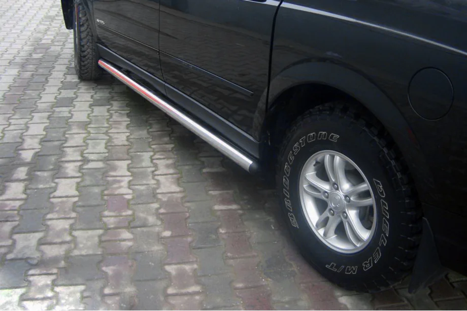 SsangYong Action 2005-2018 Seitliche Rohre (2 Stk., Edelstahl) Image