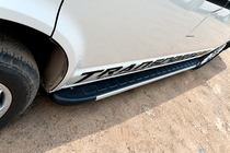 Volkswagen T5 2010-2015 Trittbretter Duru (2 Stk., Aluminium) Kurzer Radstand Foto 1