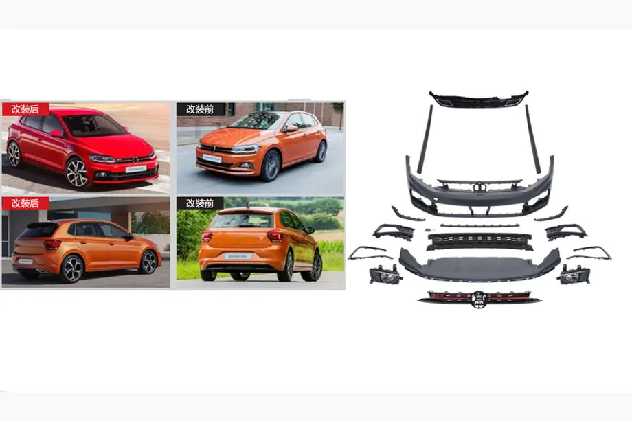 Volkswagen Polo 2017- GTI Bodykit Set (für 2017-2021) Image