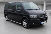 Volkswagen T5 2010-2015 Trittbretter Maydos V1 (2 Stk., Aluminium & Edelstahl) Nur für kurzen Radstand Foto 1