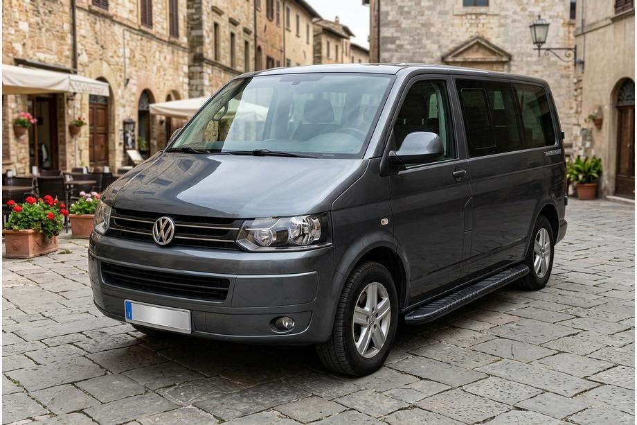 Volkswagen T5 2010-2015 Seitenschweller Bosphorus Black (2 Stk., Aluminium) Langer Radstand Image
