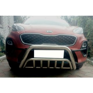 Frontbügel WT002 (Edelstahl) Kia Sportage 2015-2021 Foto 1