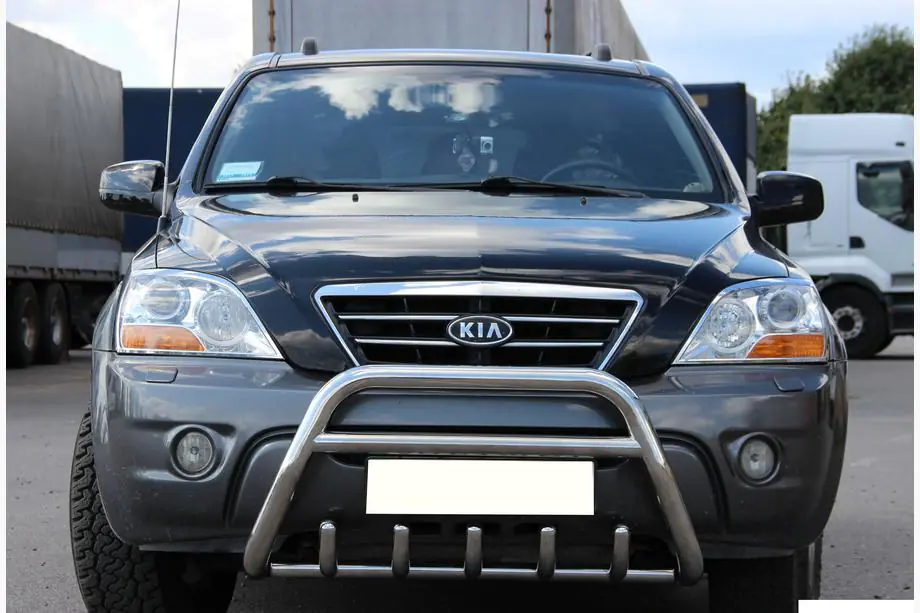 Kia Sorento I BL 2002-2009 Frontbügel WT003-2 (Edelstahl) Image
