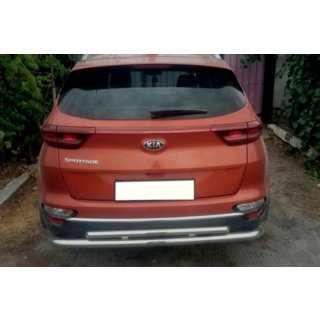 Heckschutz AK002-2 (Edelstahl) Kia Sportage 2015-2021 Foto 1