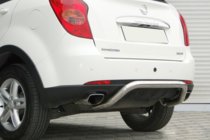 SsangYong Action 2005-2018 Heckschutzbügel AK006 (Edelstahl) Foto 2