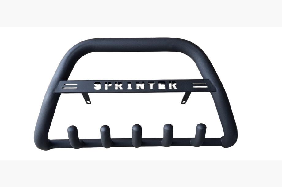 Mercedes Sprinter W901/902/903/904/905 1995–2006 Frontbügel Black WT004 (Edelstahl) 1995-2000 Foto 2