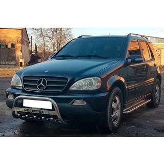 Frontbügel WT004 (Edelstahl) Mercedes ML W163 1997-2005 Foto 3