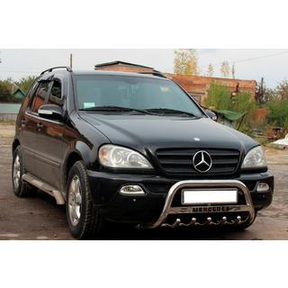 Frontbügel WT004 (Edelstahl) Mercedes ML W163 1997-2005 Foto 4
