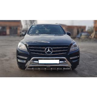 Frontbügel WT003 (Edelstahl) Mercedes GLE/ML сlass W166 2011-2018 Foto 1