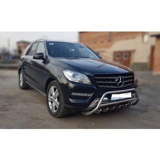 Frontbügel WT003 (Edelstahl) Mercedes GLE/ML сlass W166 2011-2018 Foto 3