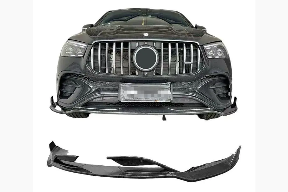 Mercedes GLE W167 2018- Frontlippe für Stoßstange vorn Lip (für GLE53/AMG-Line 2023-2026, Carbon) Image