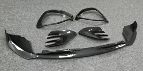 Mercedes GLE W167 2018- Frontstoßstangen-Lippe (für GLE53/AMG-Line 2023-2026, Carbon) Foto 2