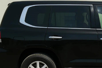 Lexus LX570/450d 2008-2022 Komplette Fensterumrandung Design 2025 (2008-2015, Edelstahl) Foto 1