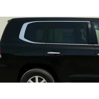 Komplette Fensterumrandung Design 2025 (2008-2015, Edelstahl) Lexus LX570/450d 2008-2022 Foto 1