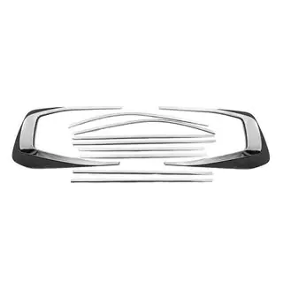 Komplette Fensterumrandung Design 2025 (2008-2015, Edelstahl) Lexus LX570/450d 2008-2022 Foto 3