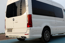 Mercedes Sprinter W907/W910 2018- Heckstoßstange AMG (für mittleren Radstand, ABS) Foto 5