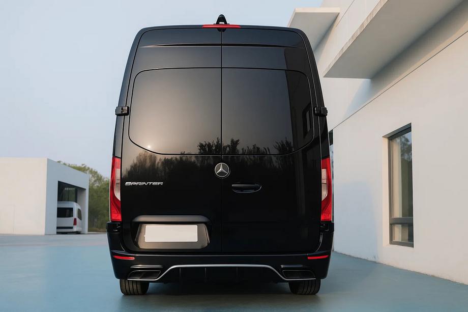 Mercedes Sprinter W907/W910 2018- Heckstoßstange AMG (für mittleren Radstand, ABS) Image