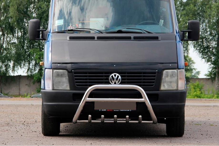 Volkswagen LT 1995-2006 Frontbügel WT003 (Edelstahl) 60mm, mit Schriftzug Image