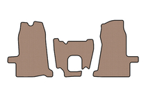 Ford Transit 2000–2014 Gummimatten Carsuit (2000-2006, 1+1, Schaltgetriebe, beige) Foto 1