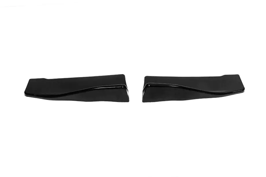 Universelle Flap Seitenschweller-Aufsätze Typ-C (2 Stk, Schwarz Glanz, ABS-Kunststoff) Foto 8