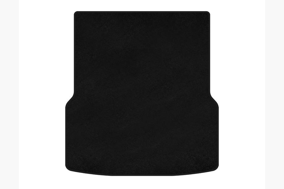 Tesla Model S 2012– Premium Textil Kofferraummatte vorne (4WD, 2012-2021, Schwarz) Image