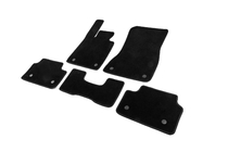BMW 5/i5 Series G60/G60E/G61 2023- Textil Fußmatten Premium (Für G60/61, Schwarz) Foto 5