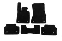 BMW 5/i5 Series G60/G60E/G61 2023- Textil Fußmatten Deluxe (Für G60/61, Schwarz) Foto 1
