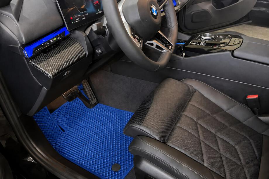 BMW 5/i5 Series G60/G60E/G61 2023- EVA Fußmatten (Für G60/61, Blau) Image