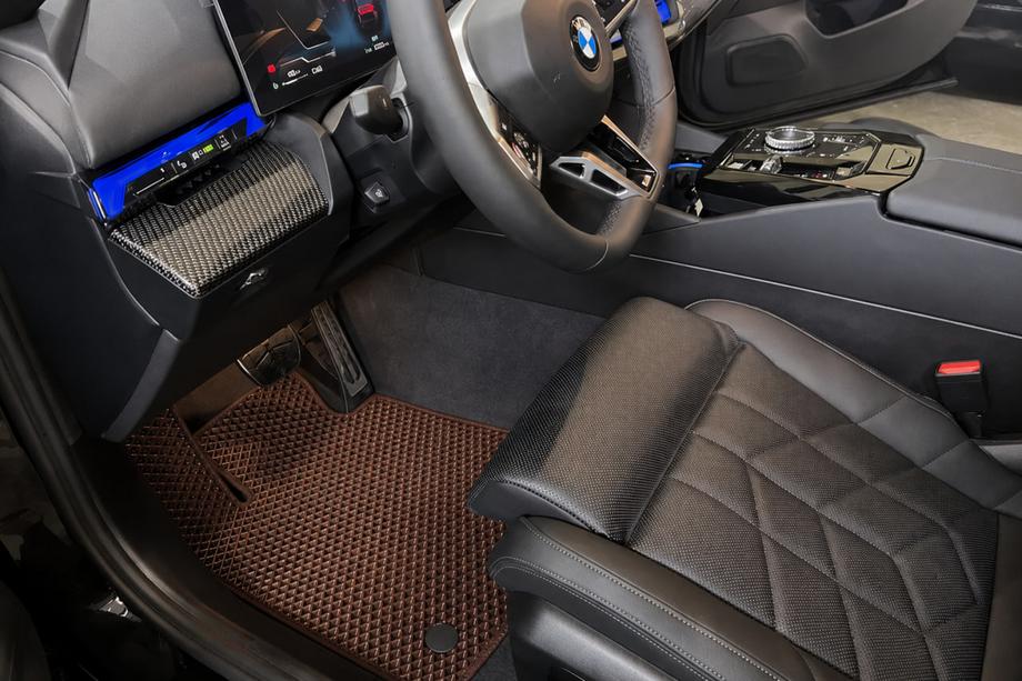 BMW 5/i5 Series G60/G60E/G61 2023- EVA Fußmatten (Für G60/61, Braun) Image