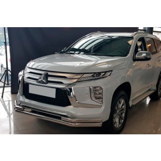 Frontschutzbügel ST085 (2020+, Edelstahl) Mitsubishi Pajero Sport 2015- Foto 1
