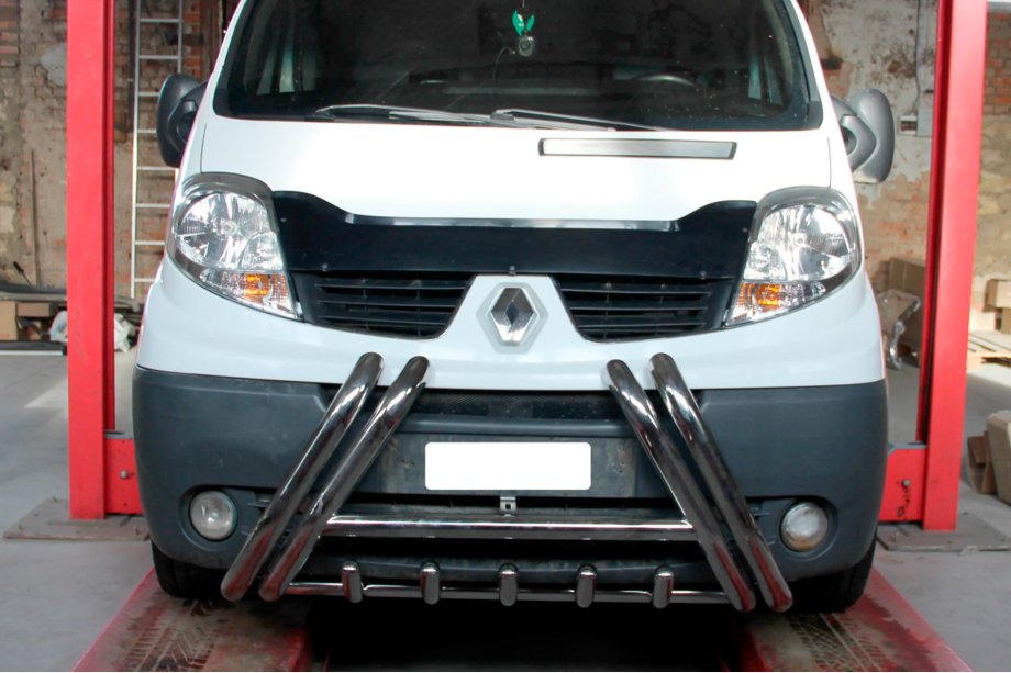 Opel Vivaro 2001–2015 Frontbügel F1-01 (Edelstahl) Image