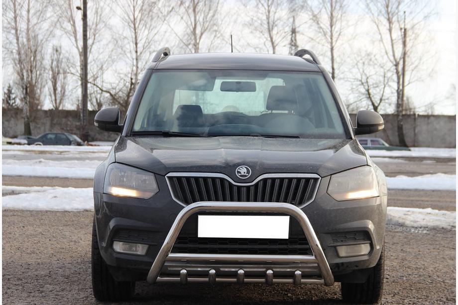 Skoda Yeti 2009-2017 Frontbügel WT003 (Edelstahl) Image