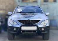 SsangYong Kyron 2005-2014 Frontbügel Black WT003 (Edelstahl) Foto 1