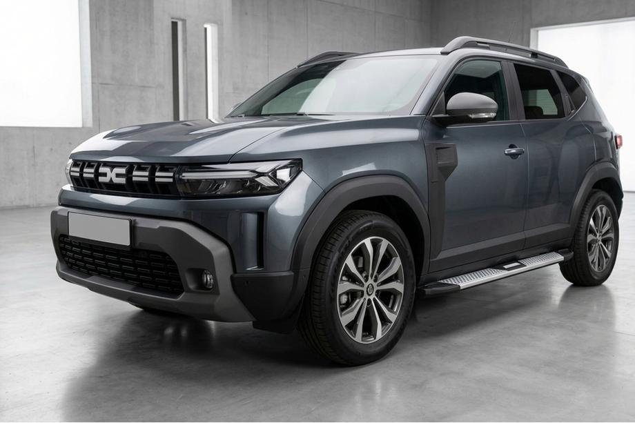 Renault Duster 2024- Seitenschweller Mevsim Grey (2 Stk., Aluminium) Image