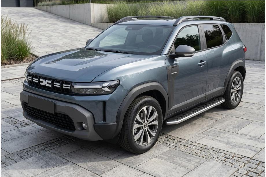 Renault Duster 2024- Seitenschweller Fullmond (2 Stk., Aluminium) Image