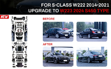 Mercedes S-class W222 2013-2022 Facelift Kit auf W223 AMG Line (mit Türgriffen und Einsätzen) Foto 1