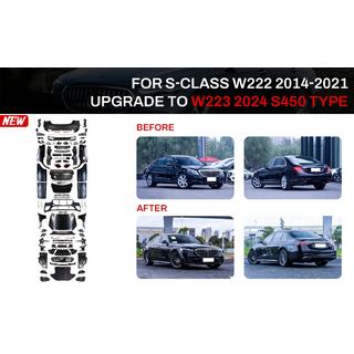 Facelift Kit auf W223 AMG Line (mit Türgriffen und Einsätzen) Mercedes S-сlass W222 2013-2022