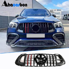 Mercedes GLE coupe C167 2019- Kühlergrill GT Panamericana GT-R Carbon (für AMG-Line/GLE53/GLE63 2019-2023) Foto 2