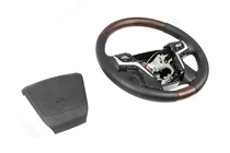 Toyota Land Cruiser Prado 150 2009-2023 Lenkrad mit Heizung (dunkles Holz) Foto 8