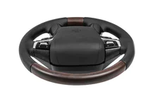 Toyota Land Cruiser Prado 150 2009-2023 Lenkrad mit Heizung (dunkles Holz) Foto 5