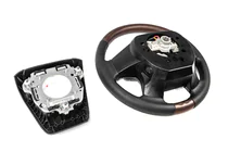 Toyota Land Cruiser Prado 150 2009-2023 Lenkrad mit Heizung (dunkles Holz) Foto 11