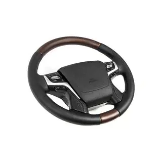 Lenkrad mit Heizung (dunkles Holz) Toyota Land Cruiser Prado 150 2009-2023 Foto 3