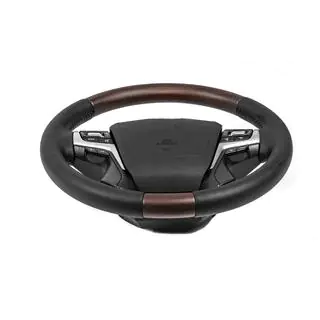 Lenkrad mit Heizung (dunkles Holz) Toyota Land Cruiser Prado 150 2009-2023 Foto 2