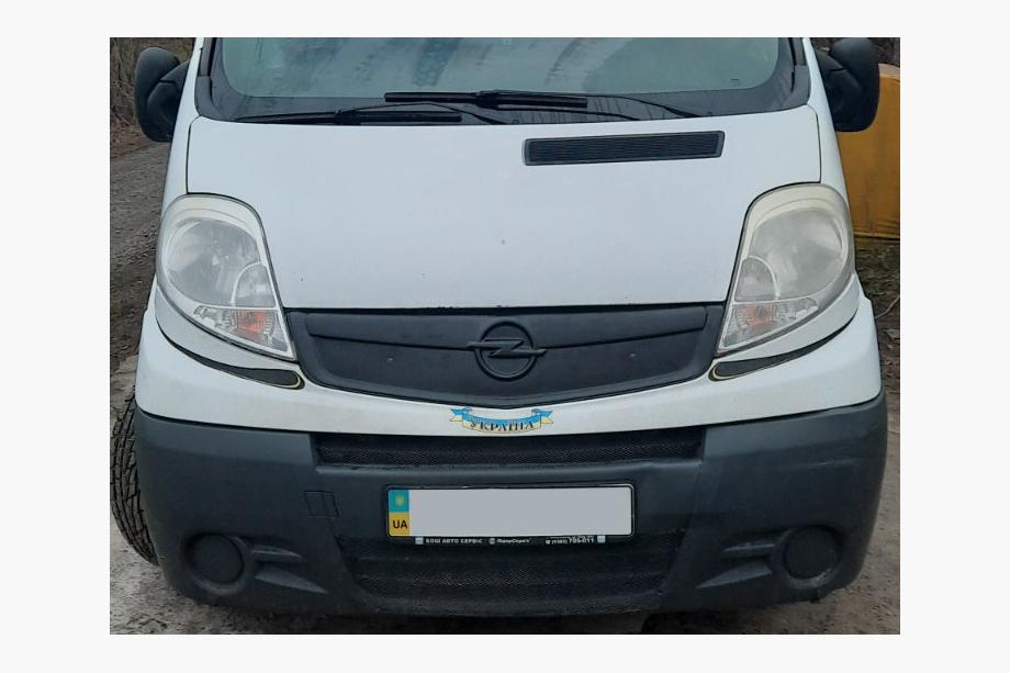 Opel Vivaro 2001–2015 Winterabdeckung für Kühlergrill 2007-2015 (V1, oben) Matt, 2007-2015 Image