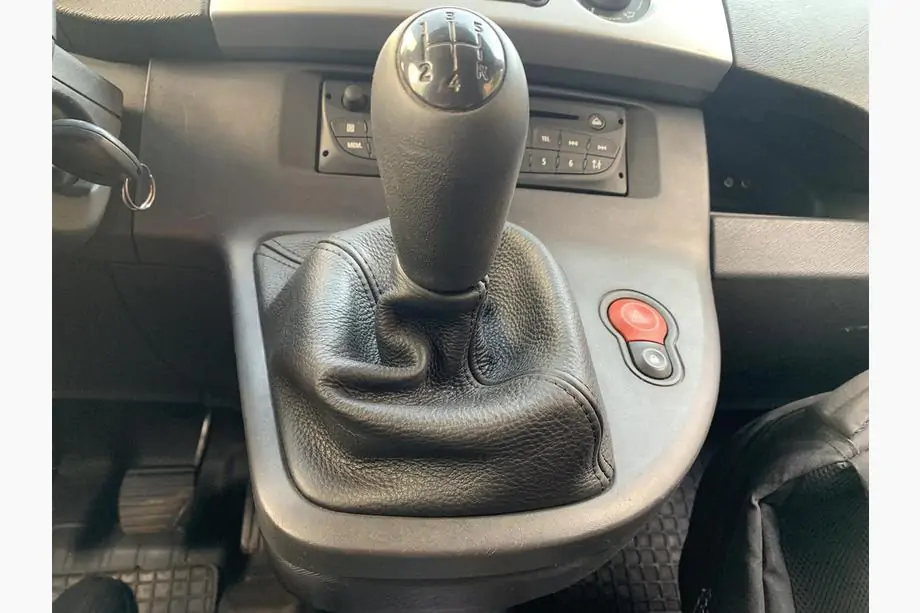 Renault Kangoo 2008–2020 Schaltmanschette Leder Schwarz Image