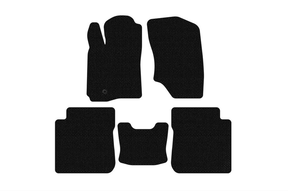 Mitsubishi Outlander 2001-2006 Gummimatten Carsuit (Schwarz) Image