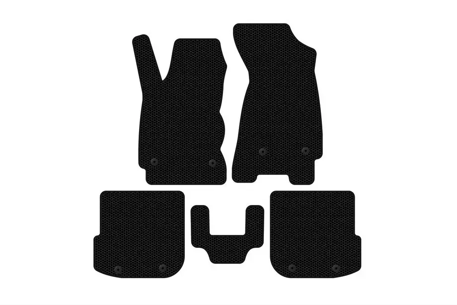 Audi A4 B5 1994–2001 Carsuit Gummifußmatten (Limousine, schwarz) Foto 1
