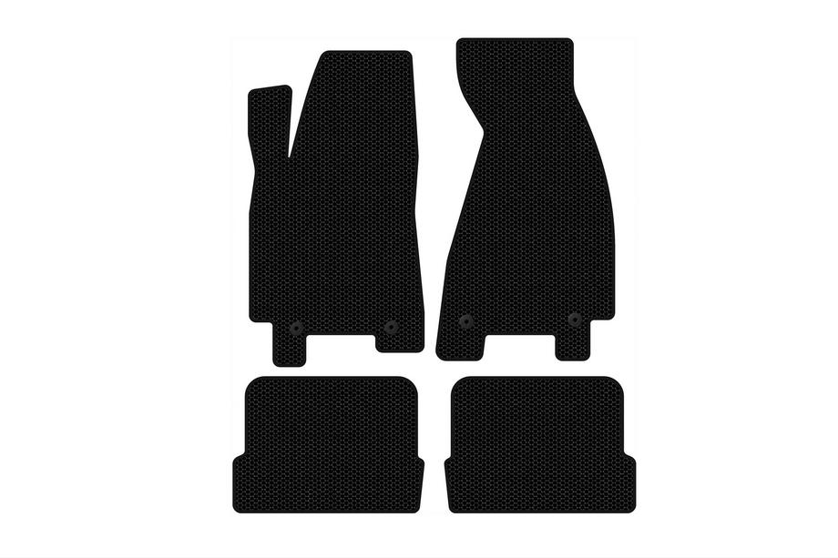 Audi 80/90 1987-1996 Gummimatten Carsuit (1991-1996, Coupe, Schwarz) Image