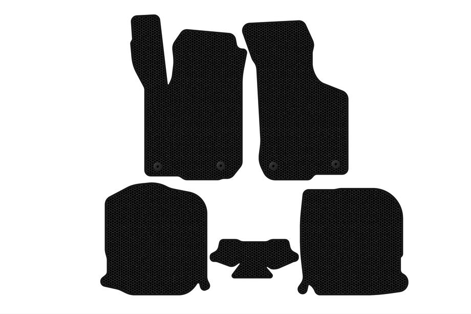 Audi A3 1996-2003 Gummimatten Carsuit (HB, 3-türig, schwarz) Image